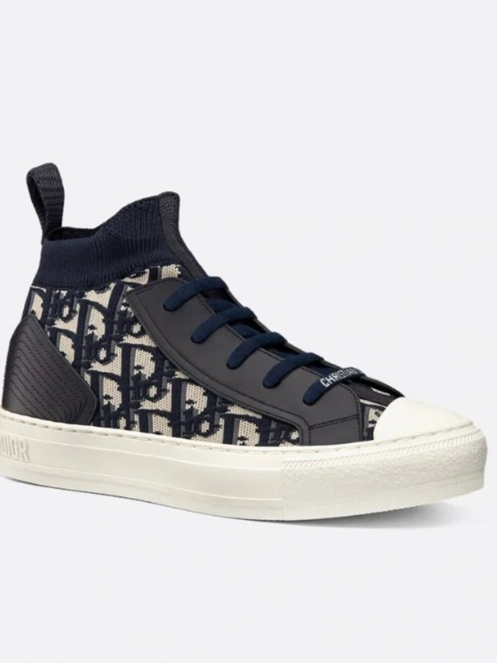 Christian Dior Walk’n’Dior Oblique High-Top Sneakers